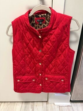 Red Vest - Sleeveless Jacket
